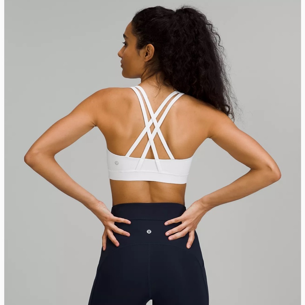 Lululemon Energy Sports Bra White - Picture 2 of 3